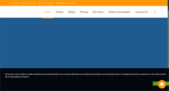 Desktop Screenshot of fueclinics.com